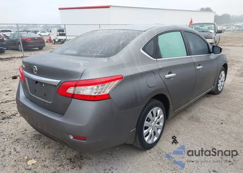 2015 Nissan Sentra S from USA, damaged, VIN 3N1AB7AP6FY358420